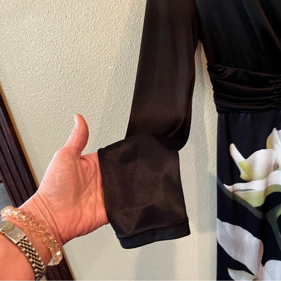 Altuzarra for Target Black Floral Maxi Dress, Small, Event Party Cocktail - Picture 4 of 9